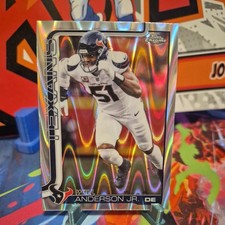 2025 Topps Chrome - Will Anderson Jr RayWave Refractor parallel Variation Texans