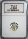 1936-S Mercury Dime 10C NGC MS65FB - Full Bands