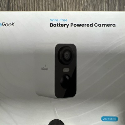 ieGeek Outdoor Wireless Überwachungskamera Home CCTV, Bewegungserkennung, 2-Wege Audio