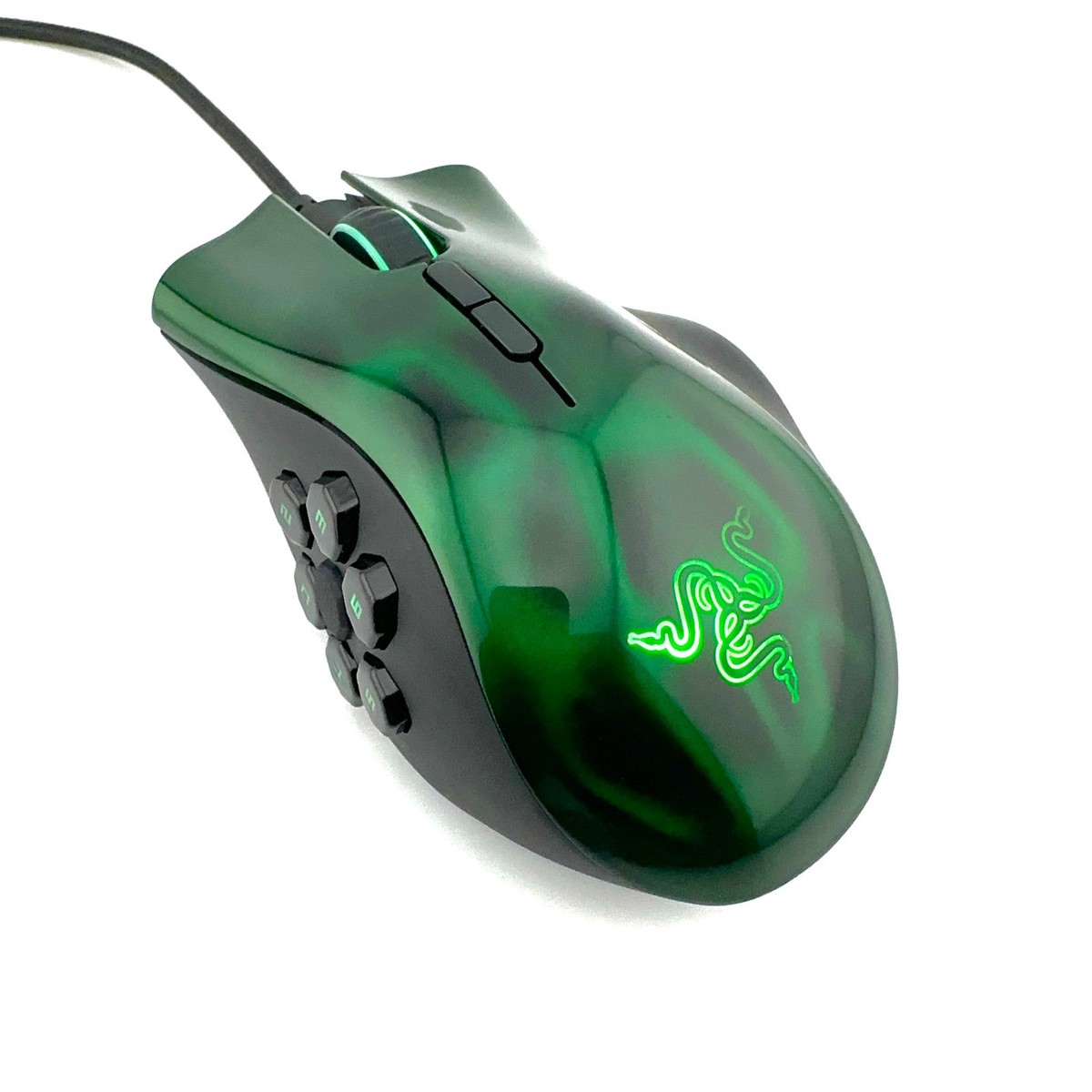Razer Naga Hex MOBA Green PC Gaming Mouse RZ01-0075 | eBay