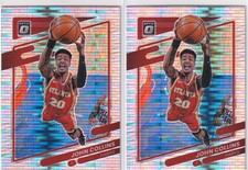LOT (2) 2021-22 OPTIC PRIZMS PULSAR JOHN COLLINS LOS ANGELES CLIPPERS - 344