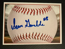 SEAN GAMBLE signed auto autographed Signature Card IP GTP
