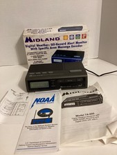 Midland 74-200 NOAA Digital All Weather Radio Hazard Alert Monitor Receiver