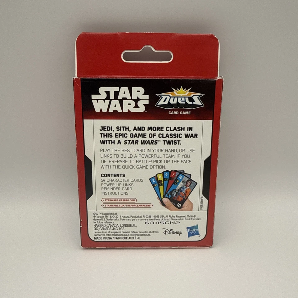 Juego de Cartas Star Wars Duels 2014 Hasbro - Nuevo - Precintado Foto 4 de 4
