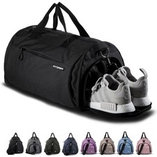 Fitgriff Gym Bag for Men & Women - Duffle with Shoe & Wet Compartment Travel