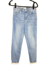 Nicole Miller, Women's, Soho High Rise Ankle Skinny, Light blue jeans, Size 14