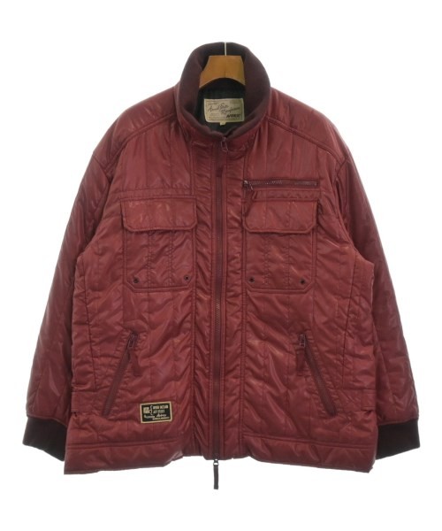 Avirex Men’s Red Blouson XL Used Jacket with Padded Interior