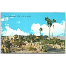 Postcard Debbie Reynolds Palm Springs Home California Architecture