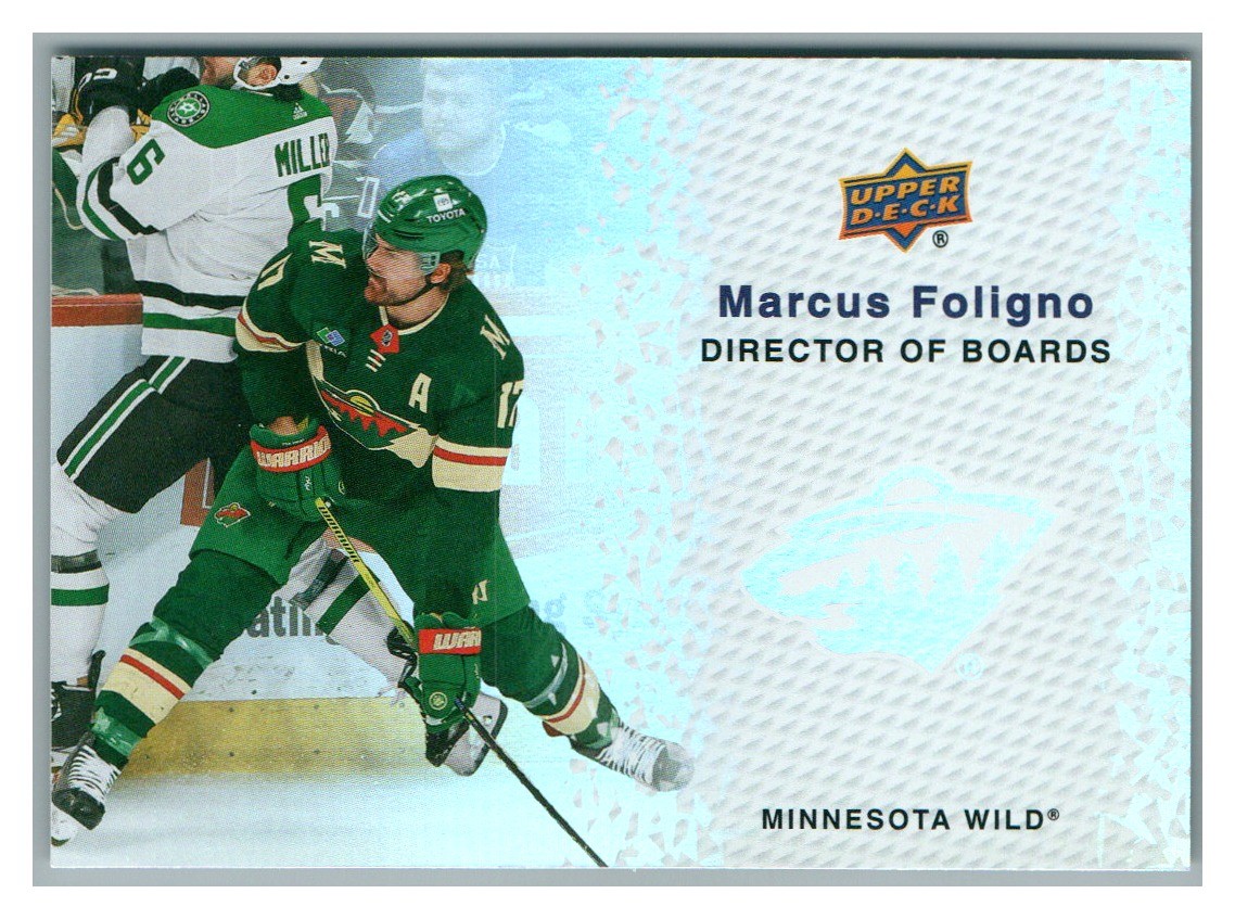 2023-24 Upper Deck #DB-8 Marcus Foligno Director of Boards