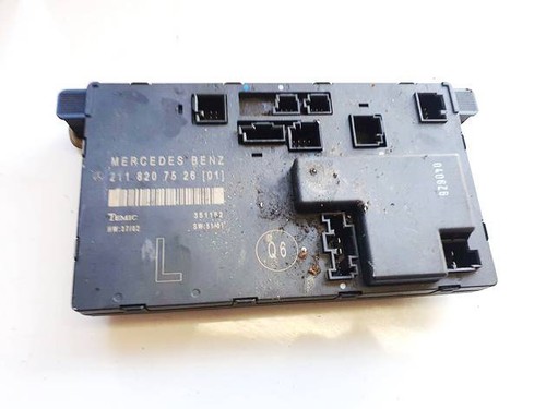 Mercedes-Benz E-CLASS 2004 General Module Comfort Relay (Unit) 211 #2456394-48