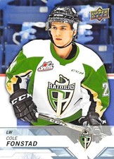 2018/19 Upper Deck CHL #036 - COLE FONSTAD