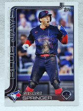 2025 Topps Series 1 George Springer #82 Toronto Blue Jays 