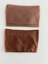 Vintage Seamless Flat Knit Stockings 2 Pairs 32 Inches Long