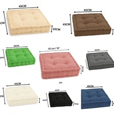 Booster Seat Cushion Thick Firm Chair Pad Cotton Tufted Riser for Elderly Adults