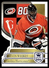 2003-04 PACIFIC CROWN ROYALE KEVIN WEEKES /850