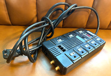 PRIME - Surge Protector Power Strip 8 Outlets Coaxial Telephone Protection
