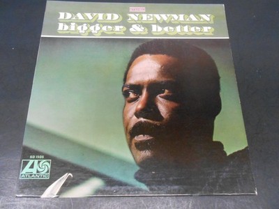 David Newman Bigger & Better 1968 Atlantic Jazz  LP  Jimmy Owens