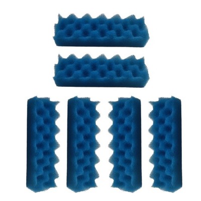 6 x Foam Filter Pads for Fluval 206 207 306 307 Aquarium Bio Sponge