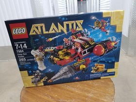LEGO 7984 Deep Sea Raider MINIFIGURES Atlantis Dr Brains Hammerhead USA SEALED