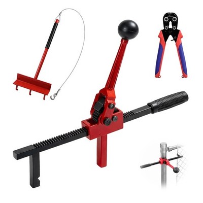 Fence Stretcher Tool, Heavy Duty Chain Link & Barbed Wire Fence Stretcher Too...