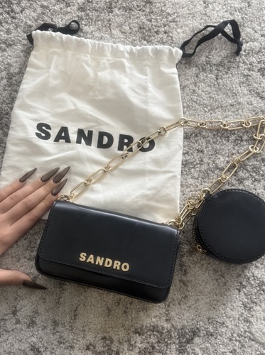 Sandro Mini Crossbody Bag with Coin Purse
