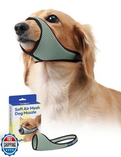 TinyRex Dog Muzzle, Breathable Mesh Muzzle for Small Sized Dogs,