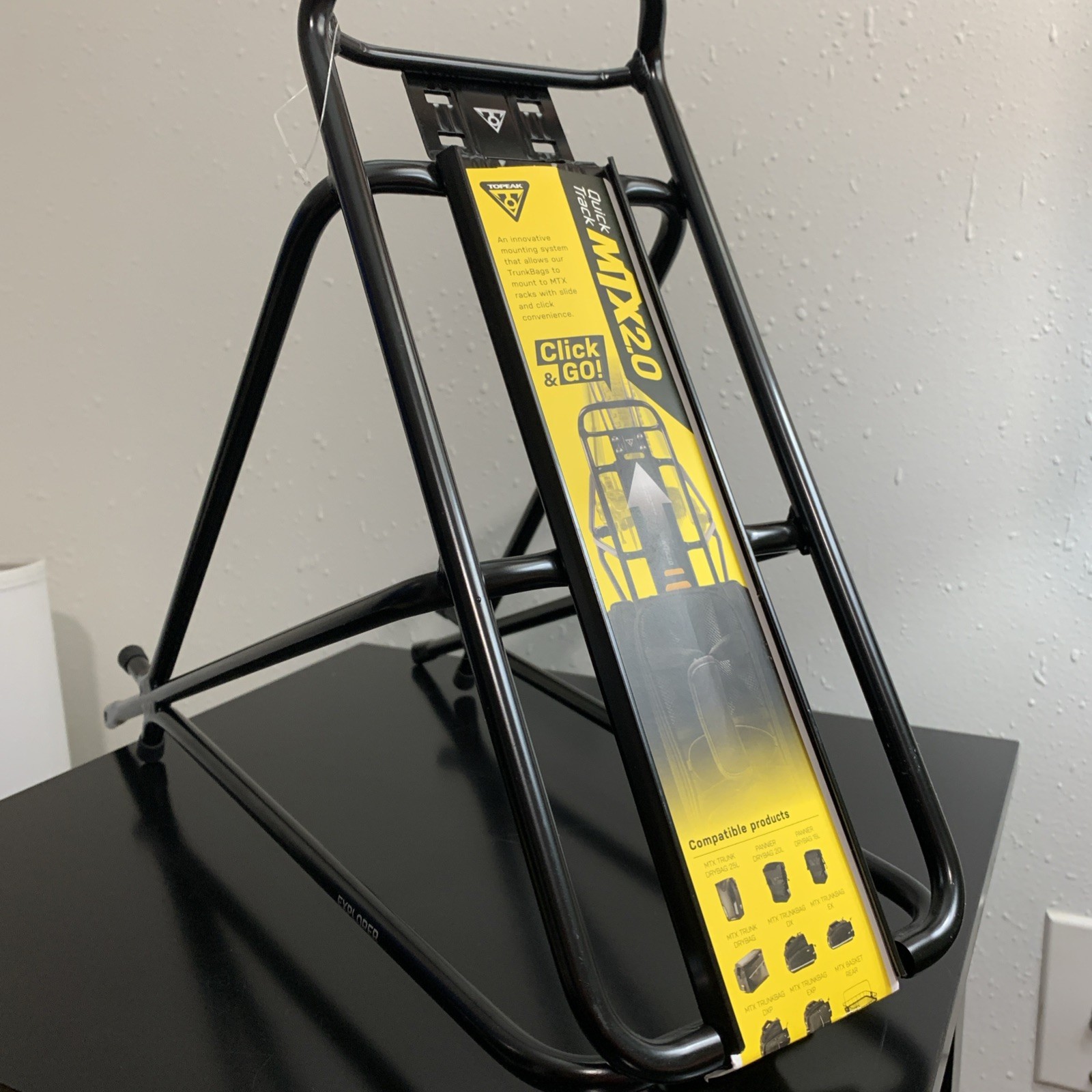 Topeak MTX 2.0 Bike Rack Quick Track. Brand New, Never Used, Highly Compatible.