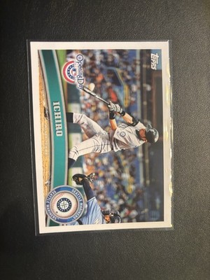 Topps 2011 Opening Day Ichiro Suzuki Seattle Mariners Baseball Card #110