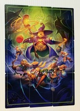 Disney Lorcana Attack of the Vine Art Cards 9 Card Puzzle Set Winnie The Pooh