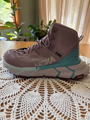 Womens Hoka Tennine Hike GTX Gore-Tex WATERPROOF Elderberry Hiking Boots Shoe