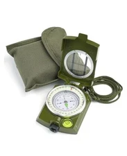  Compass Hiking Survival Military Grade Waterproof Boy Scout Compass Army Green