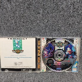 SEGA Sonic the Hedgehog CD Mega CD