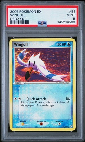 Wingull graded PSA 9 for sale on eBay