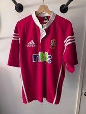 Adidas British Irish Lions 2001 Australia Tour Rugby Shirt Jersey Mens Size L