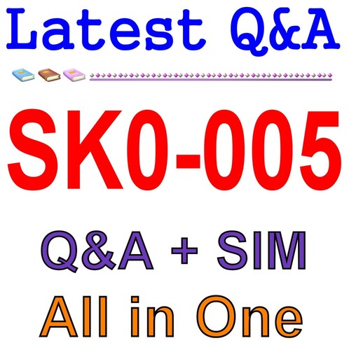 Serveur + SK0-005 examen Q&R + SIM - Photo 1 sur 1