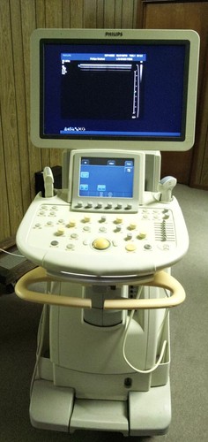Philips IU22 Ultrasound Unit With Two Transducers C5-1 and L12-5