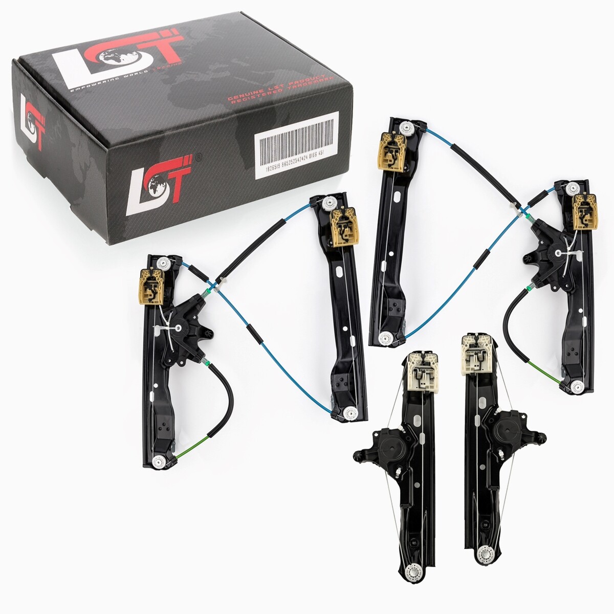 4x Electric Window Lifter Front Rear Left Right Set for FORD Focus III 3