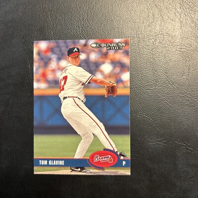 B98a Tom Glavine #238 Atlanta Braves 2003 Donruss