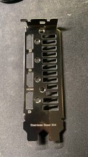 I/O IO Shield for Asus Dual RX 6700XT backplate GPU Bracket