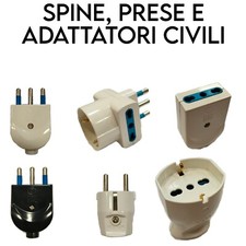 PRESE, SPINE E ADATTATORI CIVILI