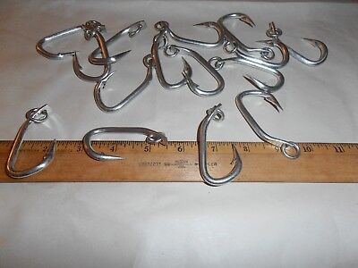 MUSTAD TUNA HOOK-9202 SKR-WITH RING-15 HOOKS-VERY STRONG-SZE 8/0