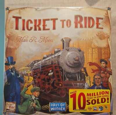 Days of Wonder Ticket To Ride by Alan R. Moon Train Adventure Board Game