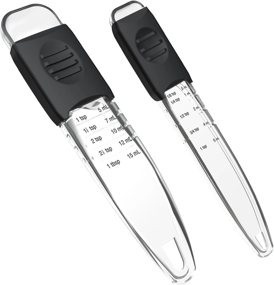 Cucharas Medidoras Ajustables Pampered Chef Cucharada y Cucharadita Totalmente Nuevas 2258 Foto 3 de 4