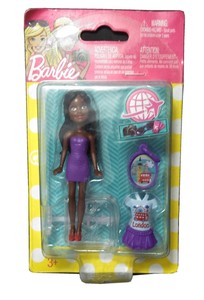 barbie travel series mini doll
