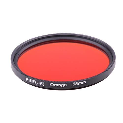 58mm Full Color Lens Filter Kit Green Red Orange Blue Grey Brown Purple Pink Yel - Picture 3 of 13