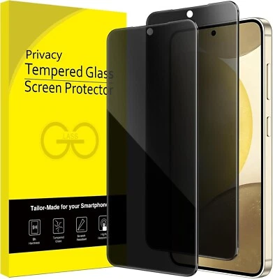 NWNK13 Anti Spy Privacy Tempered Glass Screen Protector For S24FE S25Fe S24 S25 S21FE