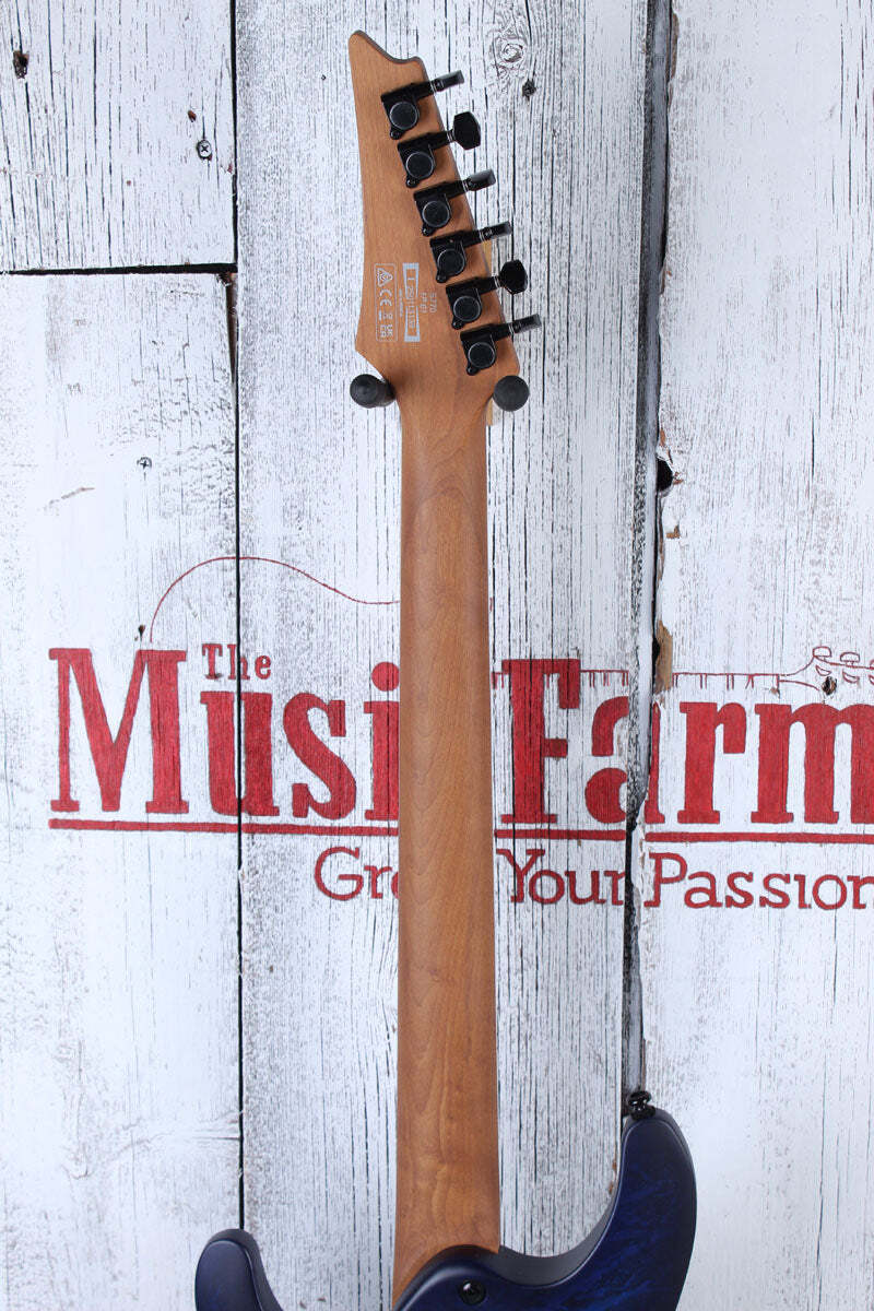 Ibanez S770 Solid Body Electric Guitar Cosmic Blue Frozen Matte Finish