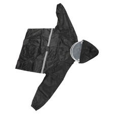 2 Pieces Rainwear Set Waterproof Jacket Trouser Suit Split Reflective