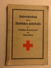 Podręcznik dla kobiet pomocniczych Dt. Kluby Kobiet Czerwonego Krzyża 1935