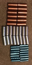 Vintage Slick Plastic Hair Roller Curler Lot Of 43 Unbranded